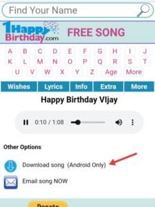 Apne Naam Ka Birthday Song download