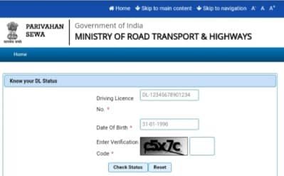 Driving License Status Apps