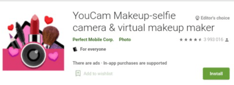 Makeup karne wala apps 
