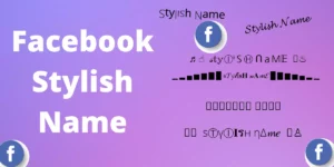 Facebook Stylish Name